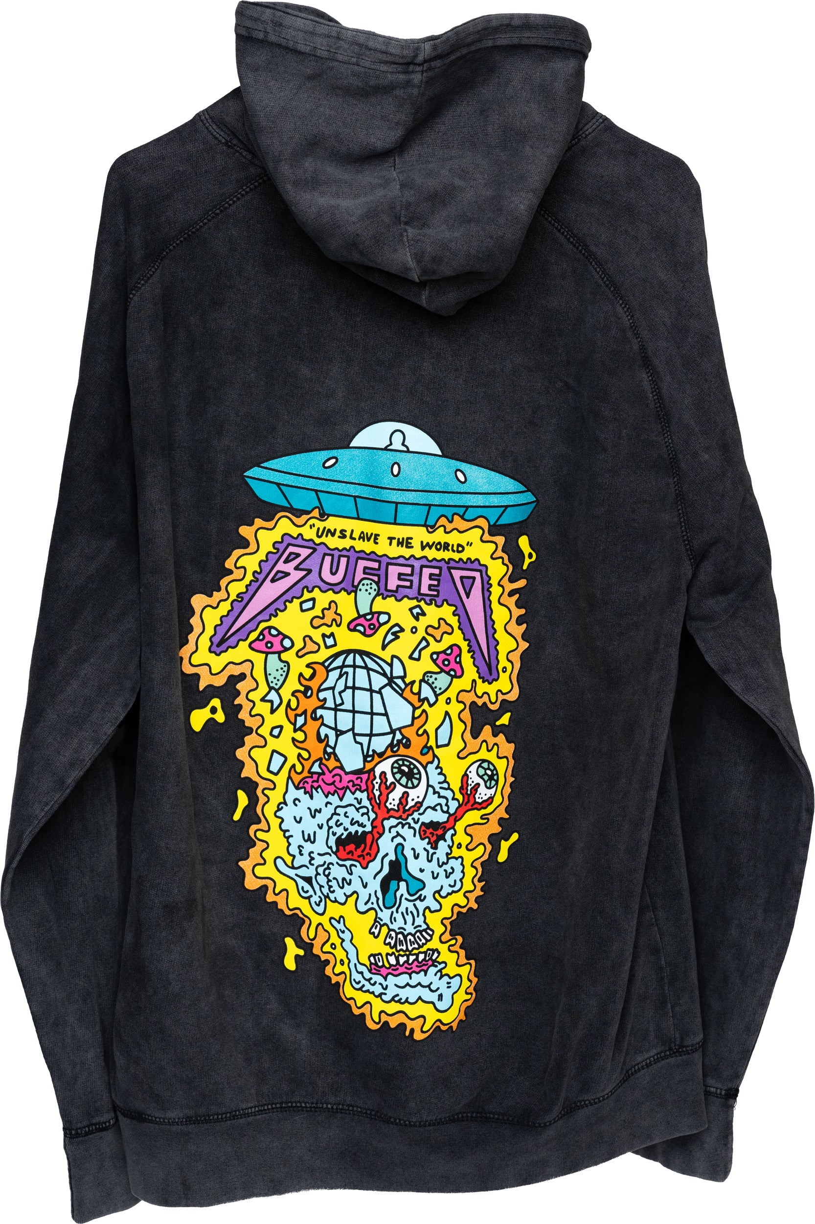 BUFFED Invasion Acid Hoodie