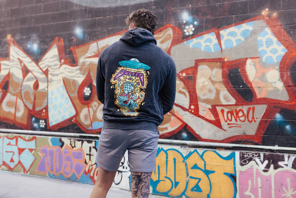 BUFFED Invasion Acid Hoodie
